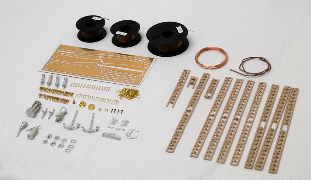 Woody Joe Halbmond Holzmodell Bausatz 1/40 (Schiff)