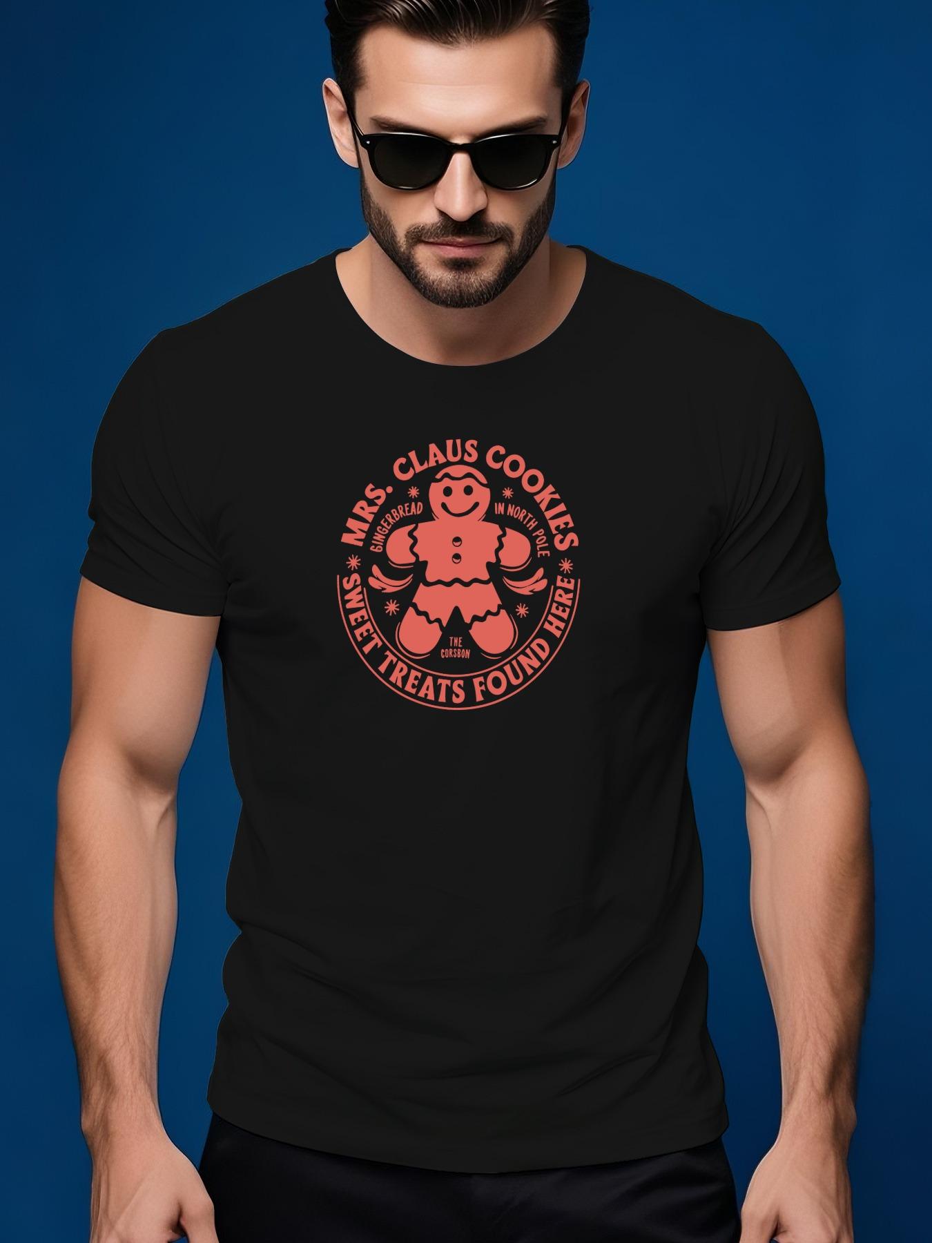 Graphic Pattern Summer Casual Short-Sleeve Tshirt XXXXL