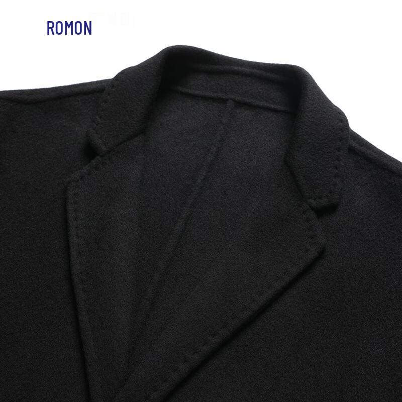 Men's 100% Wool Double-Faced Business Casual Blazer