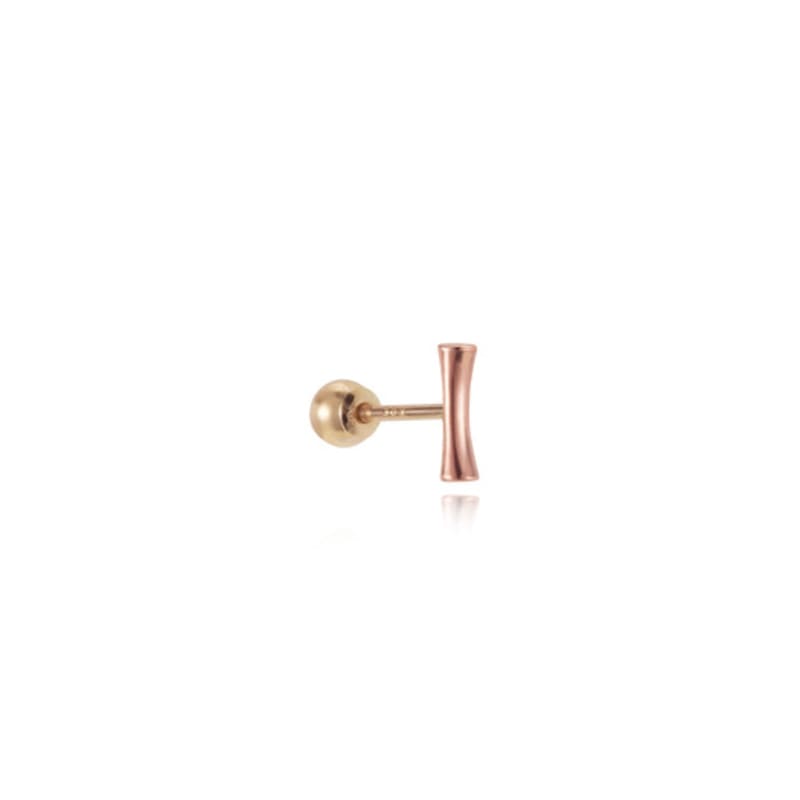 Tirr Lirr 14K Pink Gold Loro Bar Piercing TEPK4P06367M(PC)-3