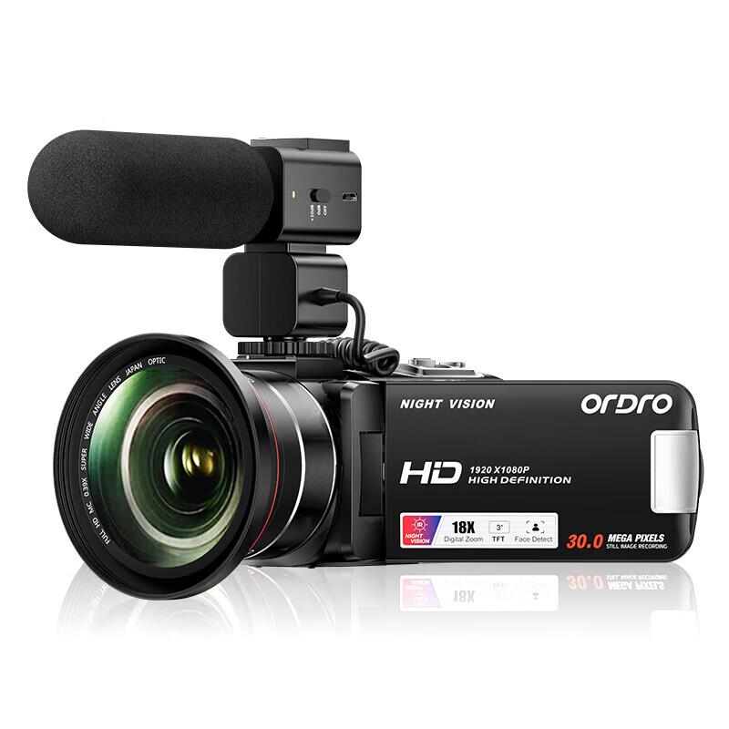 

ORDRO HDV-B320 4K Vlogging & Live Streaming Camcorder (CN version)