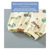 Kids Cotton Short Sleeve 2Pcs Set, Summer Shoulder Snap T-shirt & Shorts for Toddler Boys Girls
