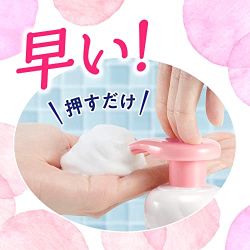 Biore Marshmallow Whip Moisture Refill Large Capacity Foaming Facial Cleanser Fresh Floral Scent 330ml (About 2.5 times the regular size)
