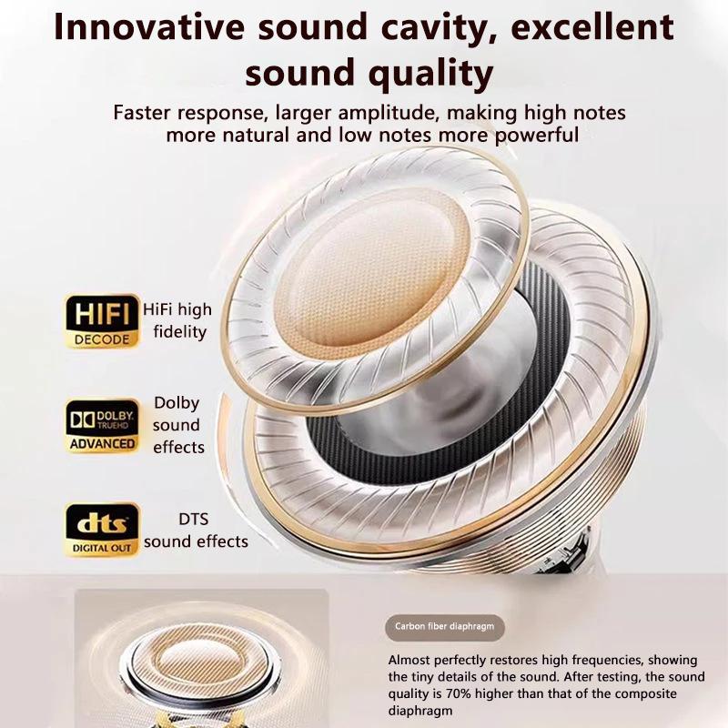 Mini Comfortable Noise-cancelling True Wireless Bluetooth Headphones With High Sound Quality Bluetooth 5.4 Earphones NEW
