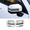 For GMW Haval H3 2024 2025 ABS Chrome black Exterior Rearview cover Side Mirror Rain Eyebrow cover Decorative Car Accessories
