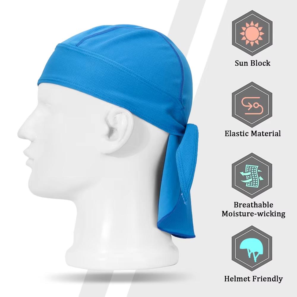 Cycling Quick Drying Pirate Cap MTB Road Bike Riding Cap Unisex Outdoor Sports Hiking Skiing Cycling Headscarf Bicycle Equipment