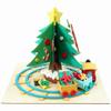 Sankei Miniature Art Mini Christmas Tree Paper Craft MP05-11