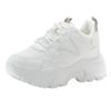 Buty damskie Dad Shoes Summer Small White z podnoszącą wkładkę Buty damskie Summer Breathable Mesh Student Sneakers