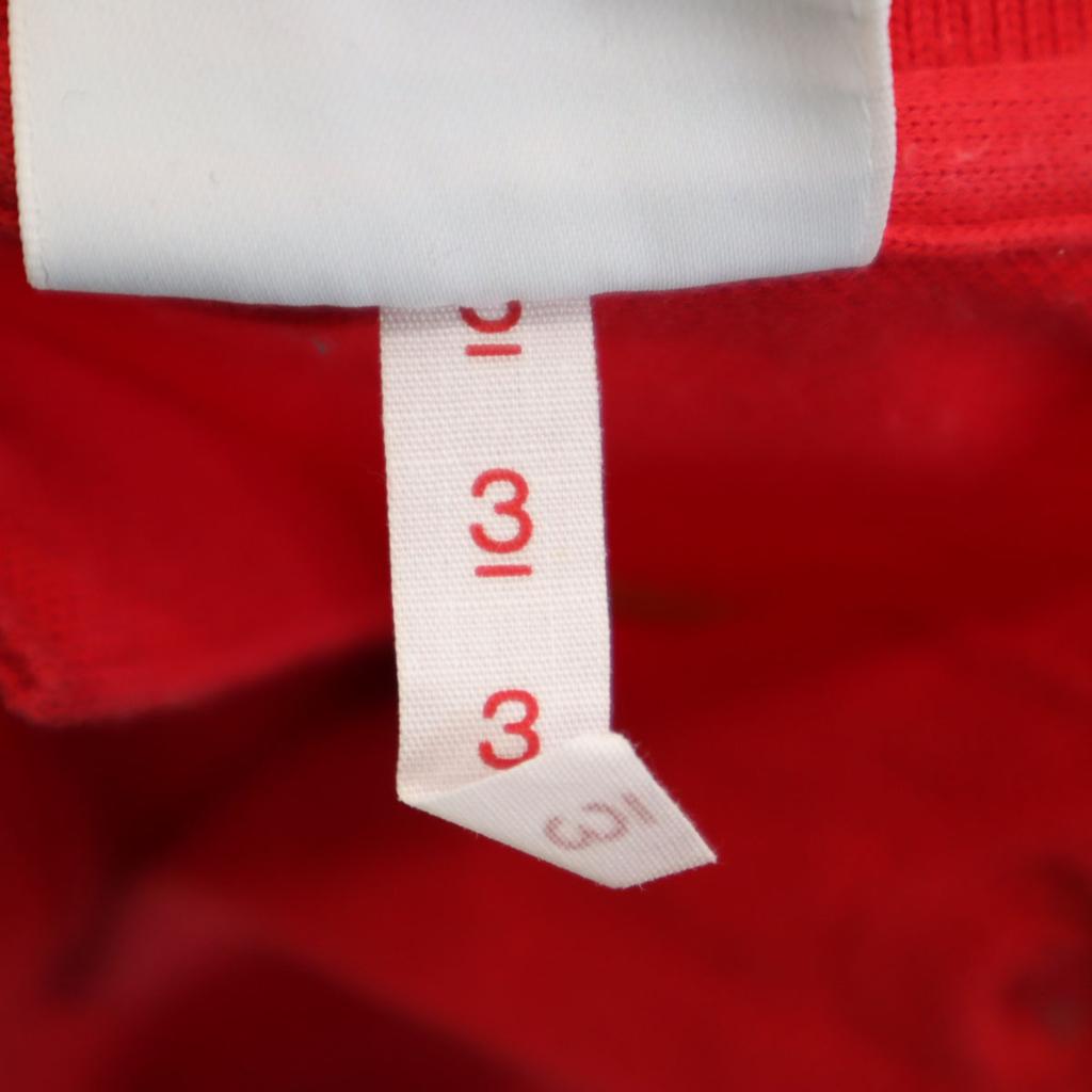 Lacoste Short Sleeve Polo Shirt 3 Red Men's Used