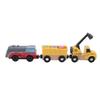 Toddler Cargo Train Car Toy Set Exquisite Electric Train Track Construction Vehicle Toy for Home