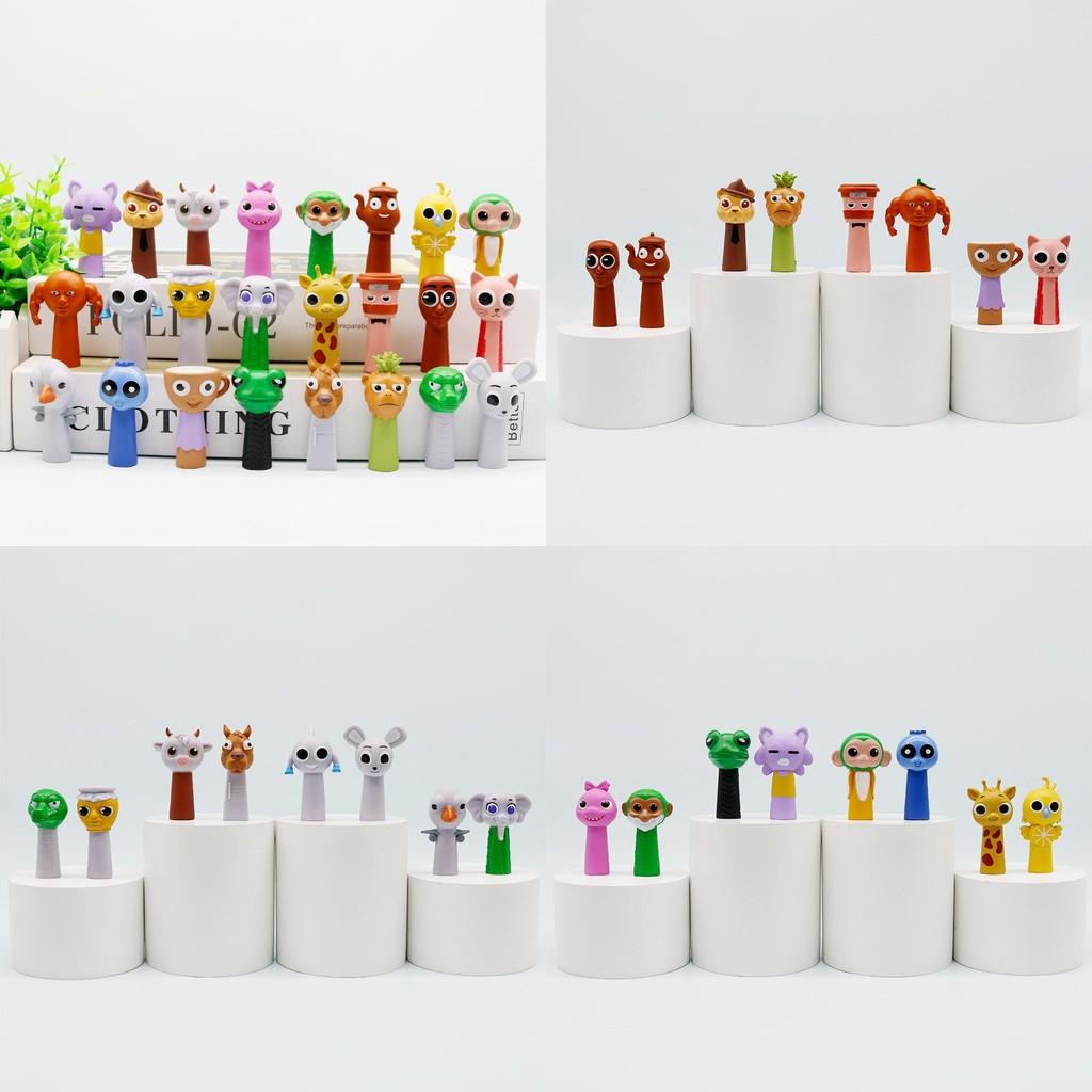 Al Italian Brainrot Sprunki Pvc Action Figures Model Toy Decoration Gifts Kids