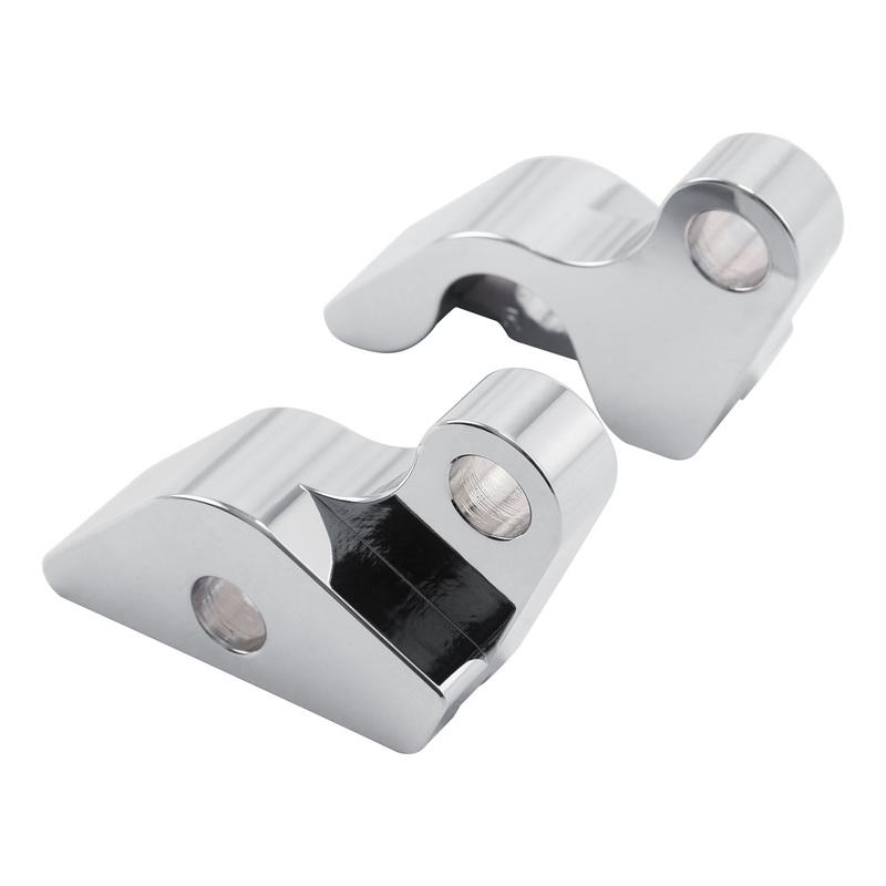 Motorcycle 1" Rear Shock Lowering Kit For Harley VRSC V-ROD VROD 2002-2017 2016 2015 2014 2013 Chrome/Black