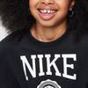 Nike Sportswear Club Mote Rundhals Genser Langermet Enkel Allsidig Barnetopper Svart Hvit HJ3373-010