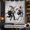 Personalized Wall Tapestry,ATEEZ Custom Printed Name, Fabric Wall Art For Indoor Room Backdrop