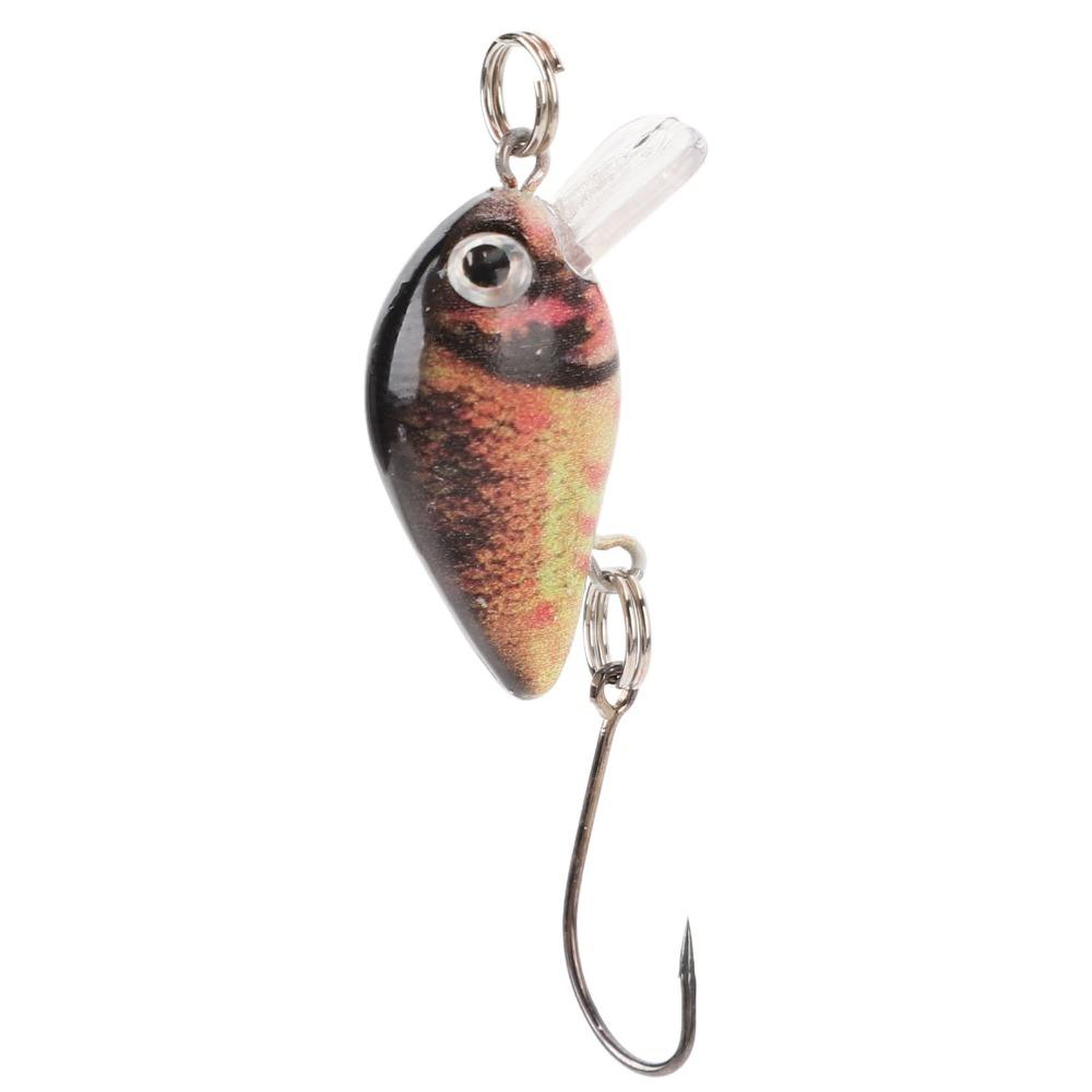 10PCS Built-in Rattle Hard Baits 3cm 1.5g Swimbait Lures Durable Crankbait Lures Saltwater Fishing