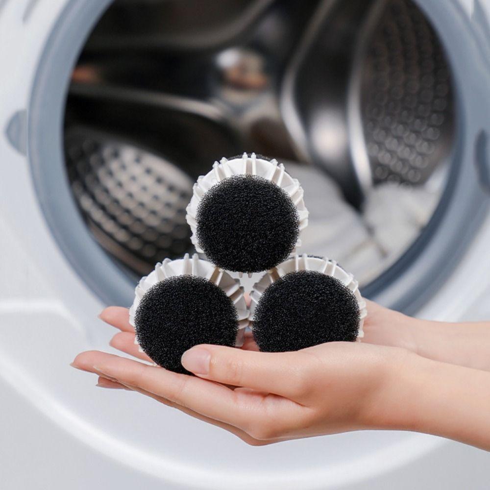 2Pcs Anti-winding Washing Machine Laundry Balls Silicone Lint Catcher New Hair Remover