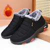 Winter Warm Snow Boots for Women Water Resistant Short Ankle Booties Faux Fur Lined Loafer Shoes Women's Comfortable Non-Slip Outdoor Walking Sneakers