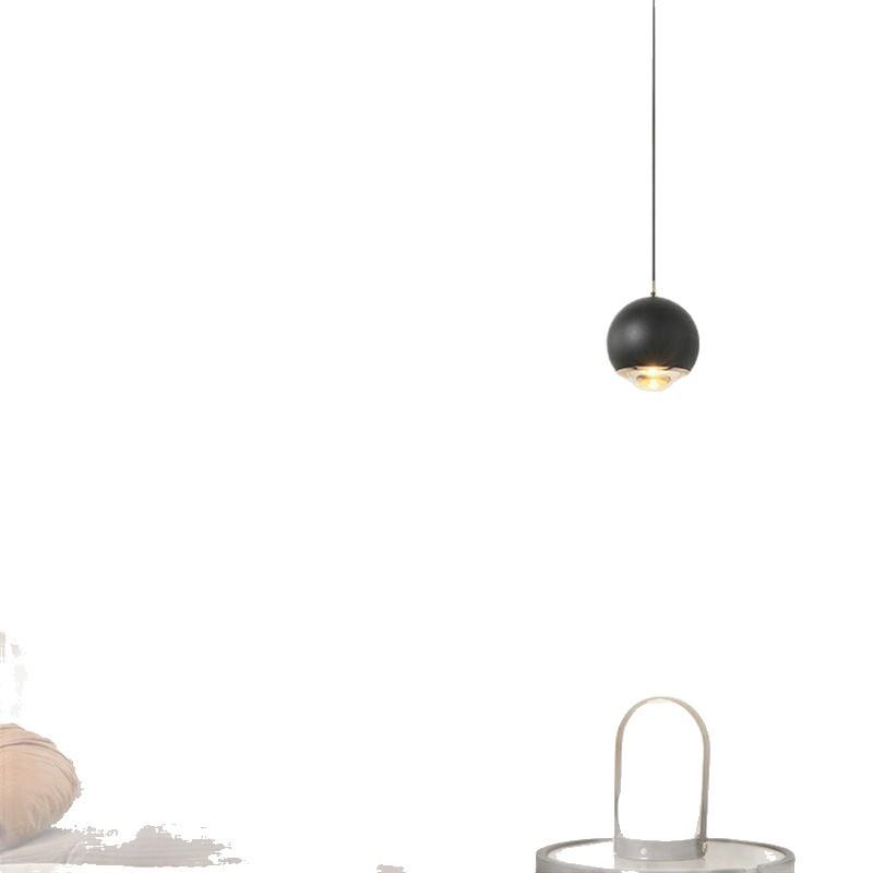 Nordic Minimalist Adjustable Pendant Light, Modern Bedroom Accent, Creative Background Wall Lighting