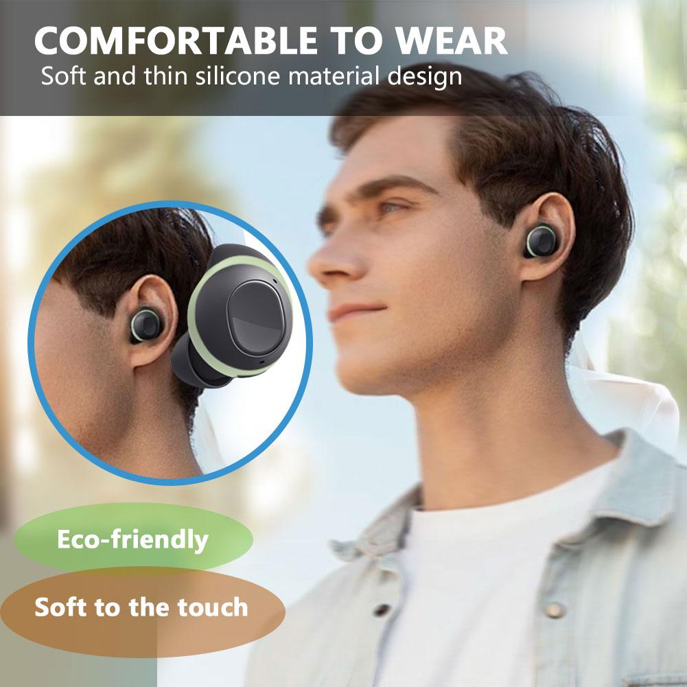 Pairs Wing Tips Anti-Slip Silicone Earbuds Wingtips Anti-Drop