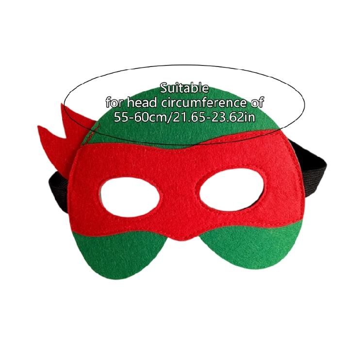 Kids Felts Anime Eye Mask Cosplay Halloween Costume Accessories Masquerades Mask Costume Party Mask for Dressing Up