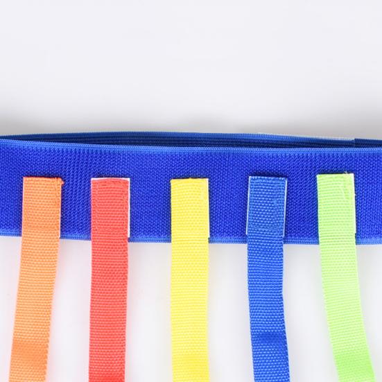 1 Set Sticky Tail Weste Spielzeug, gute Haftung, Anpassung der Dichtheit, reißfest, Unterhaltung, Fangschwanz, Spiel, Trainingsausrüstung für den Außenbereich