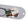 Guitar Prewired Loaded Control Plate For Tele Parts Chrome