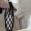 Porta Borraccia in Macramè Fatto a Mano Rete Multicolore in Corda di Cotone Borsa a Rete Portatile Porta Tazza Borraccia Riutilizzabile per Acqua Borsa Tote