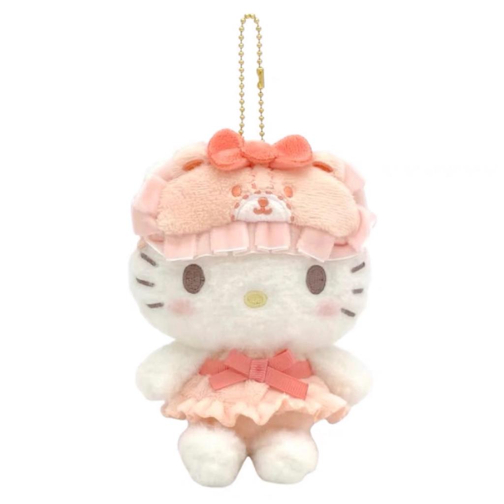 

Plush Sanrio Melody Toy Cartoon Girl Child Scene Doll Backpack Pendant Keychain KT Eye Mask