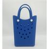 DIY Holes Beach Bag Mini Storage Bag Fashion Tote Bag  Women