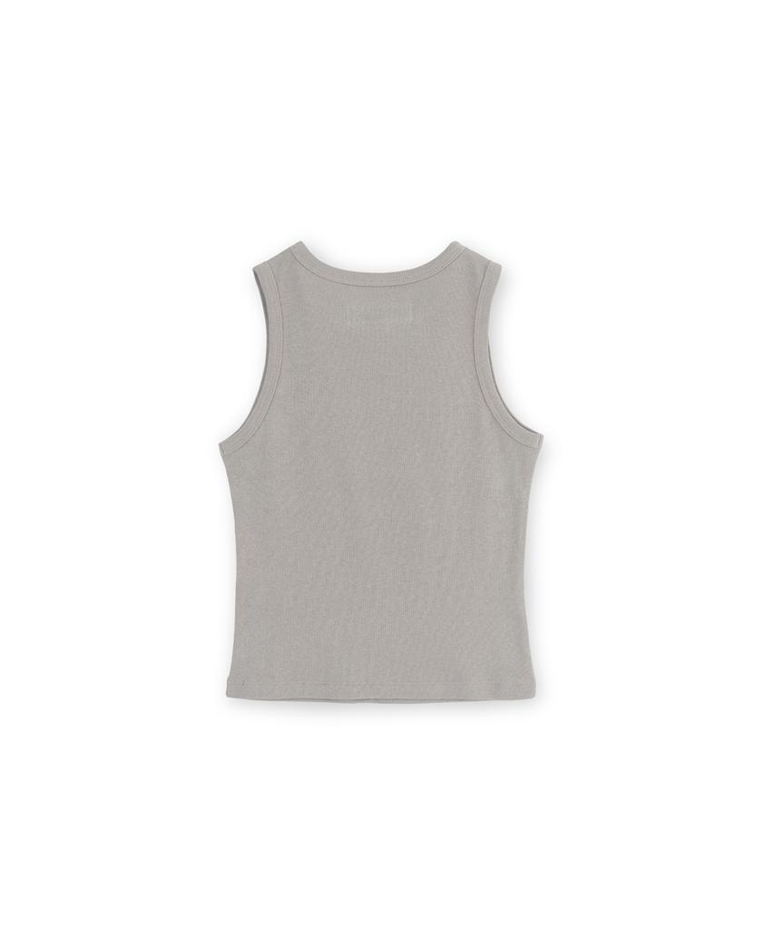 Beulaunyadeu W Round Sleeveless Top, Beige