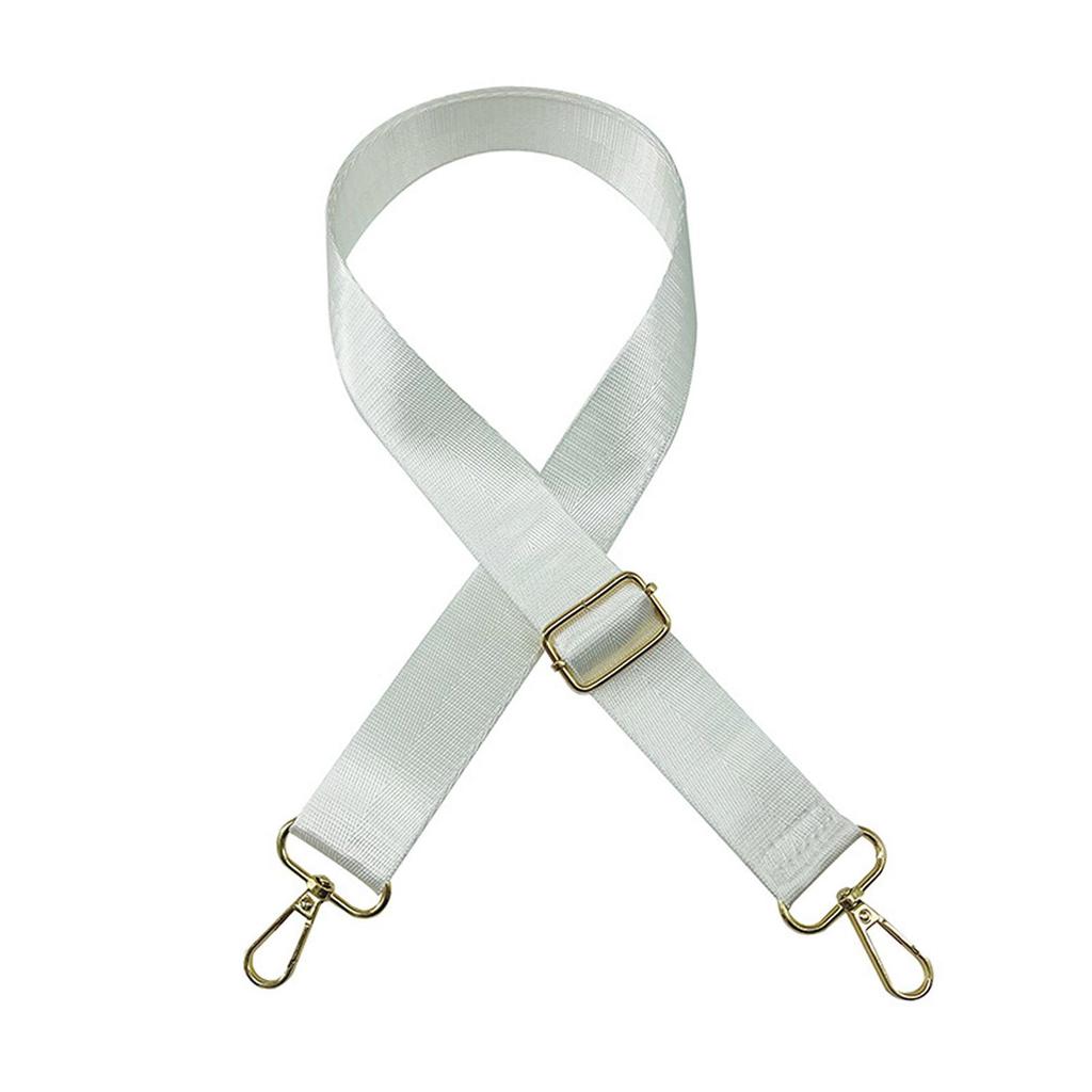 Shoulder Bag Strap Crafts Belt Crossbody for Clutch Tote Pouch White