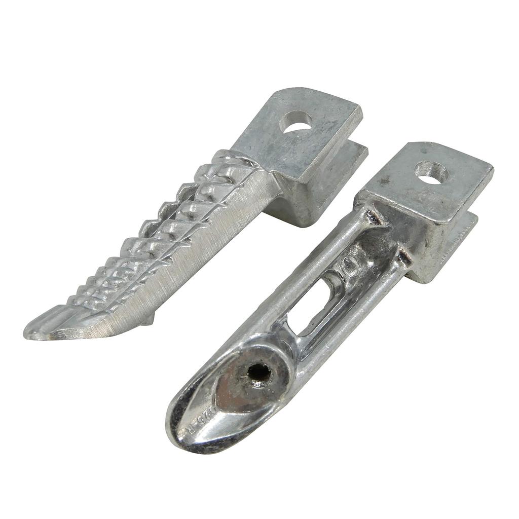 Ager GSR250 Motorcycle Front Step Silver