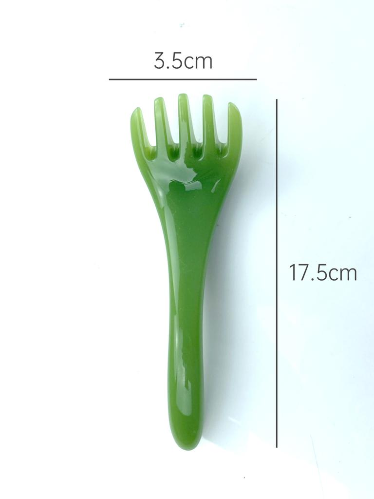 Five-claw Head Massager Scalp Resin Material Body Neck Leg Visage Massage Meridian Comb Acupuncture Point Press Massage Tool