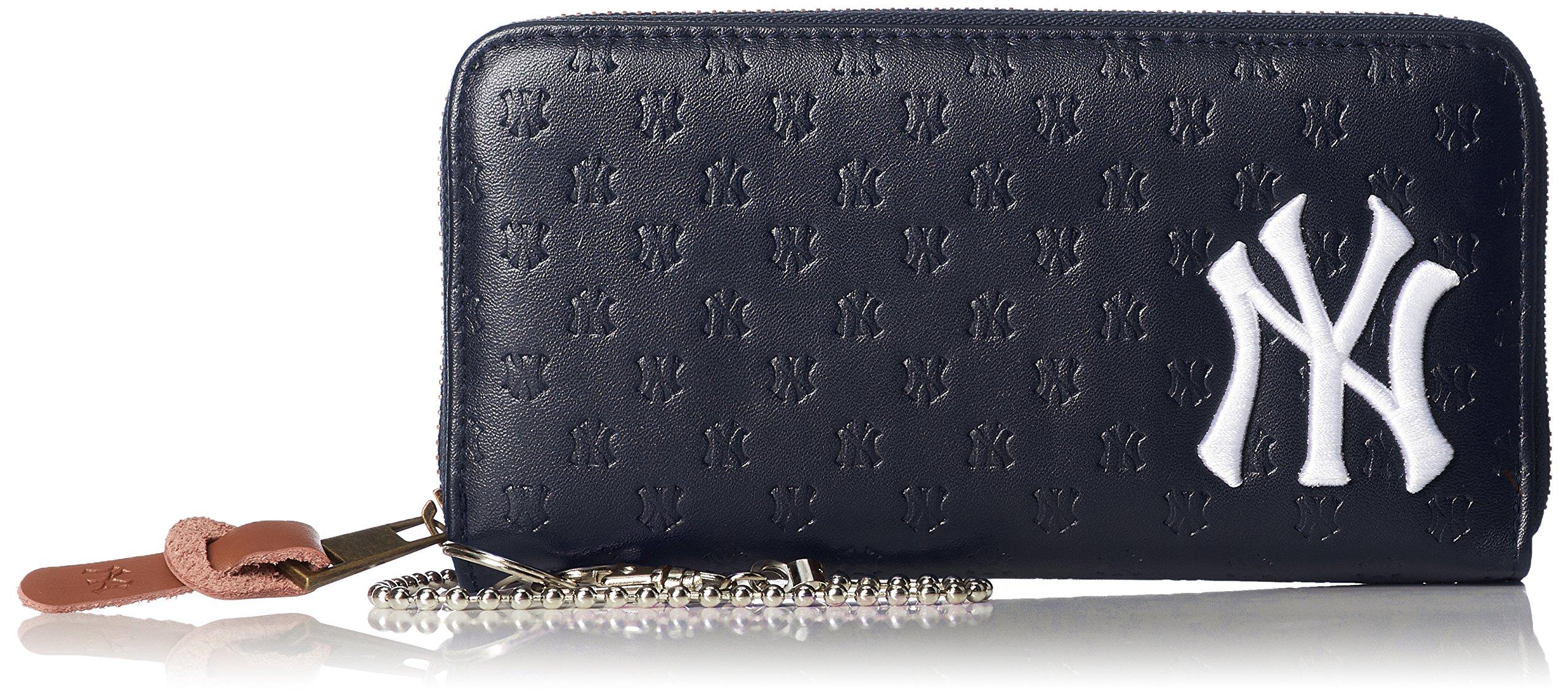 

Major League Baseball Yankees Wallet, Synthetic Leather, YK-1406P-02, Navy
