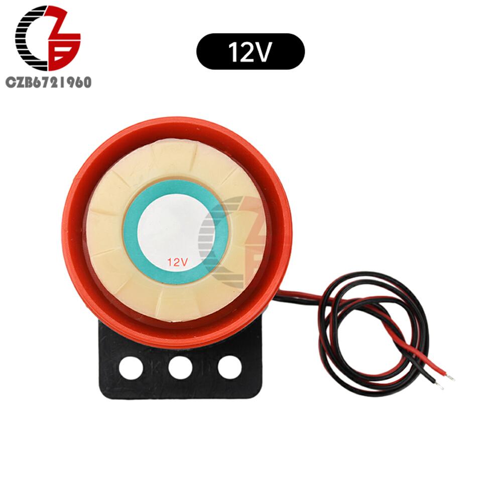 12V 24V 220V Mini Wired Siren Horn High Decibel Active Buzzer Alarm Speaker Lead Alarm Buzzer