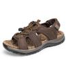 Fashion 2024 Genuine Leather Men Shoes Summer New Large Size Men's Sandals Men Sandals Fashion Sandals Slippers Men Designers Shoes