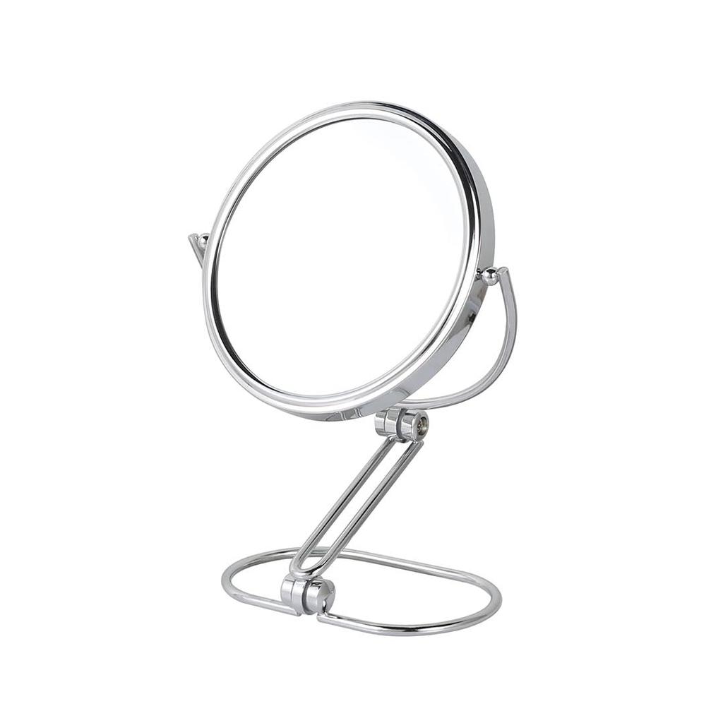 Dulton Swing Stand Mirror 170mm 140mm Arm 3x G755-904, Silver, Diameter, Length, Magnification, Single-Sided