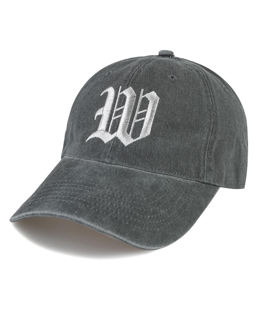 Wig W Ancient Stonewashed Ball Cap - Grey