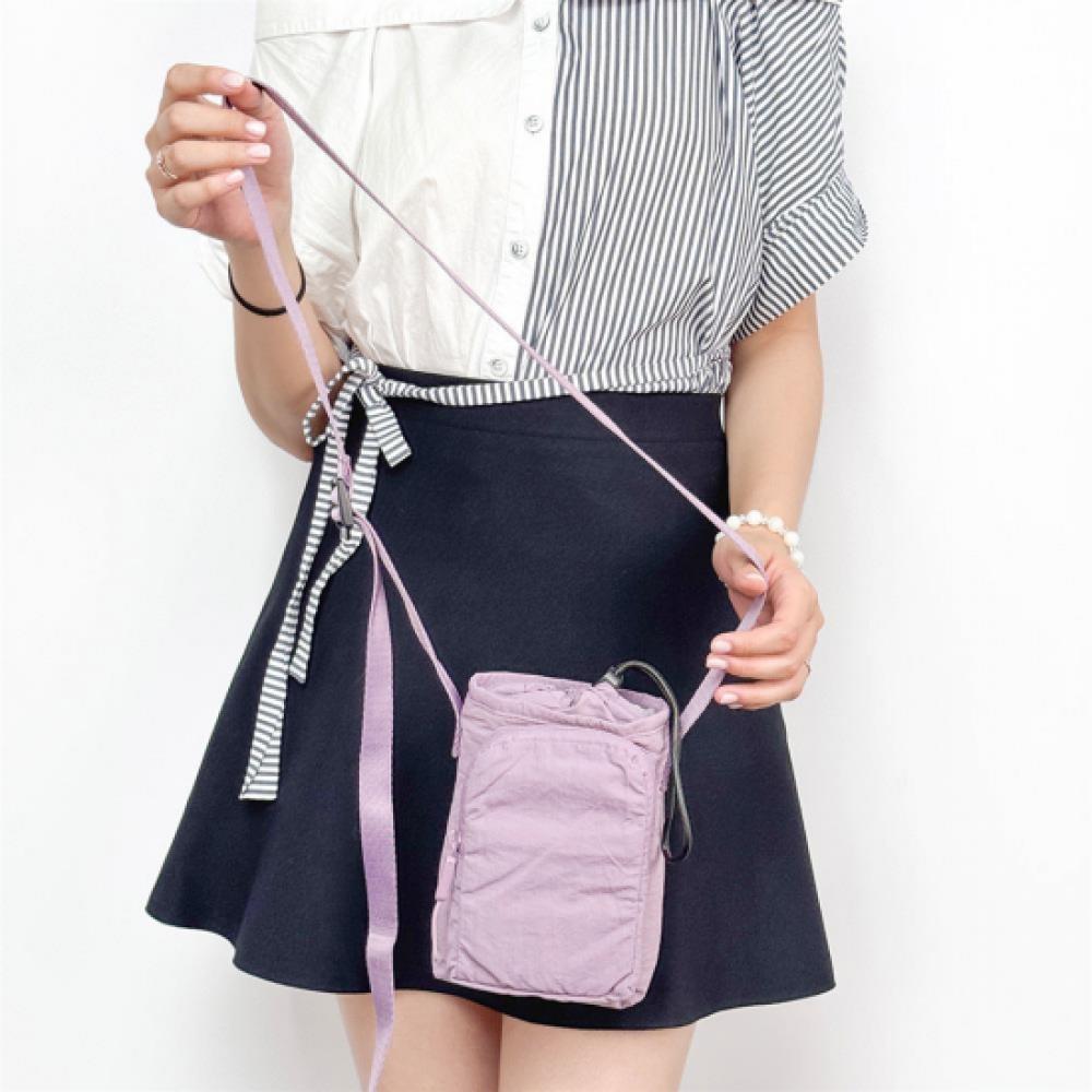 New Arrivals Open Run Women Simple Cotton Blend Mini Crossbody Bag
