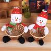 Merry Christmas Candy Storage Basket Santa Claus Storage Basket Christmas Candy Storage Basket Decoration 2025 Xmas Gifts Box