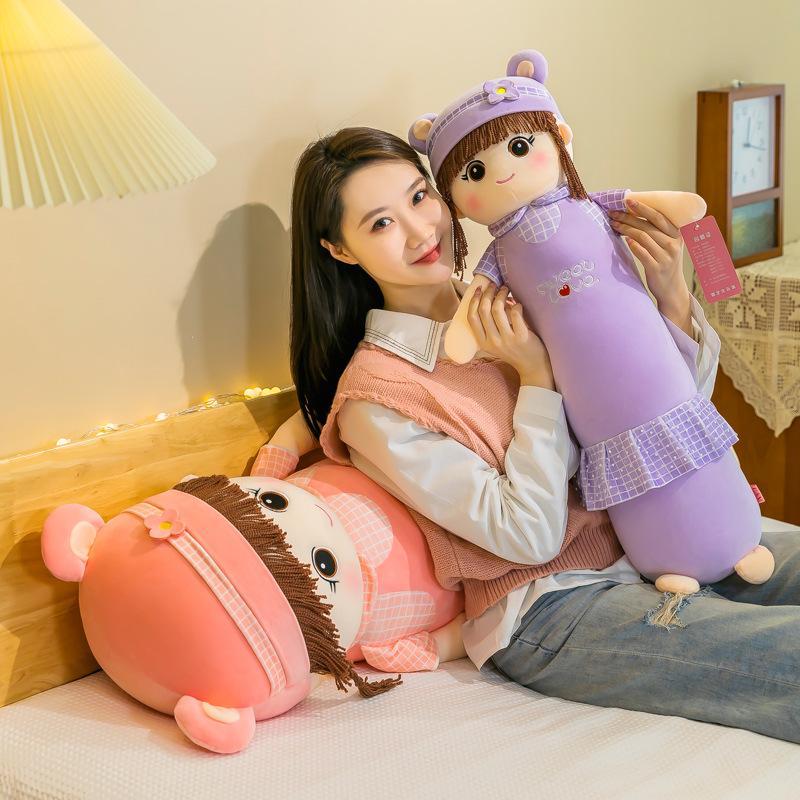 Cross-border cute Princess Fei'er little girl sleeping pillow office cushion baby side sleeping gift