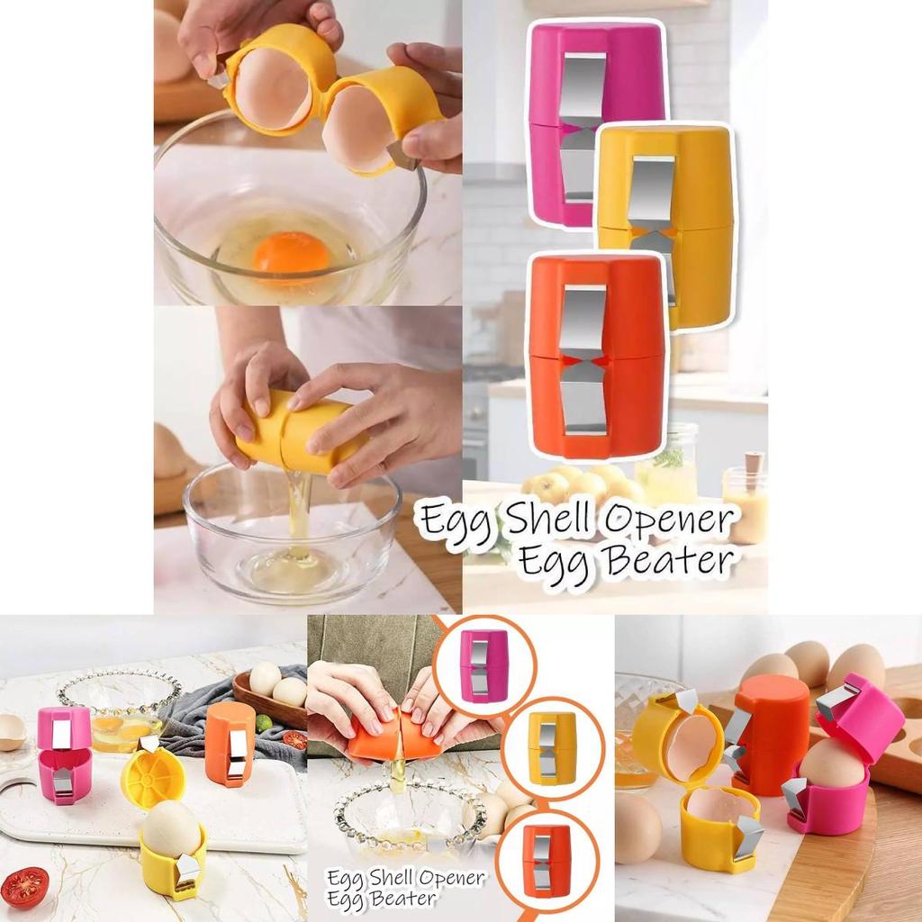 Eiertrenner, Eierknacker, Handöffner, Eieröffner, Küchenhelfer, Kochutensilien