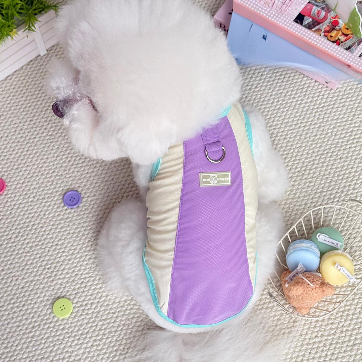 

Summer Pet Clothing for Medium and Large-sized Dogs Suitable for Both Dogs and Cats with A Cool and Lightweight Feel 2XL зелёный