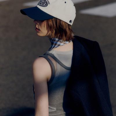 TRAFFIC HARMONY TIEFGEFORMTE RUNDE LOGO BASECAP_DUNKELBLAU