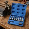 9 Pieces Stripped Screw Extractor Set Rusted Hardware Damaged Remover Portable Easy Out