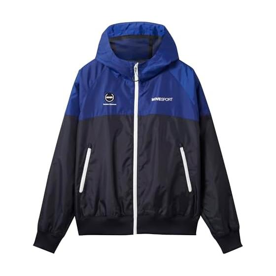 [Move Sports] Descente Back Mesh Windbreaker Bicolor Windproof Water Repellent Training
