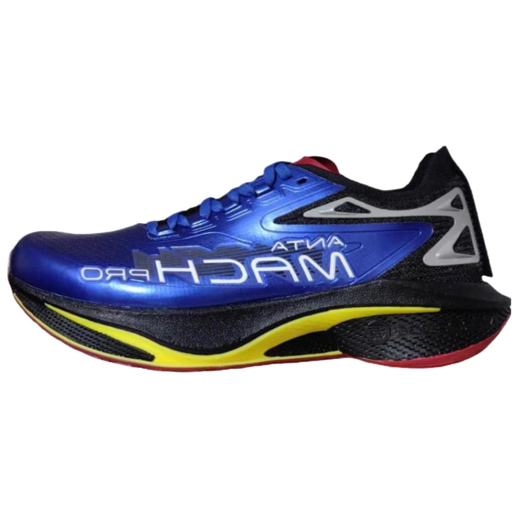 

Anta Maher 4 Nitro Men Racing Training Running Sneakers Black Blue 112435584S-1 40.5