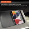 Wireless Charger for   Center Console Wireless Phone Charging Pad Silicone Mat