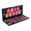 HUDA GIRL Palette Ombretti Con Pennello - 57 Colori Kit Trucco All In One Libro Per Donne E Ragazze Palette Ombretti Naturale Ultra Scintillante Smoky & Met