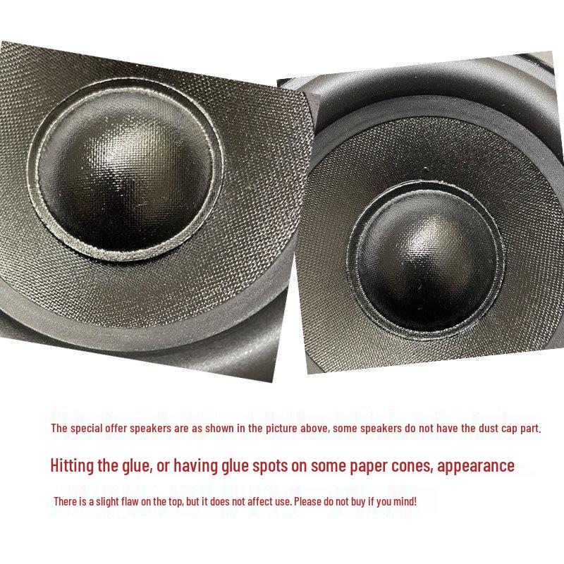 4-inch Mid-bass Audiophile Speaker Box Accessories, Compatible with Jiaxun 4509 Subwoofer
